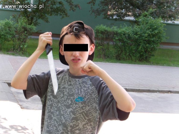 WTF??? Dzieci i nóż... 