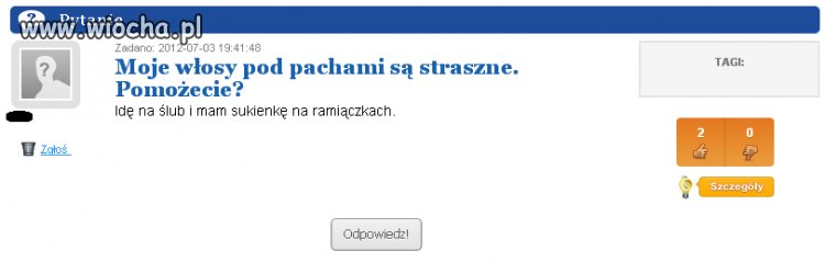 Straszny problem!