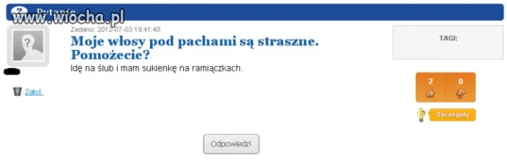 Straszny problem!