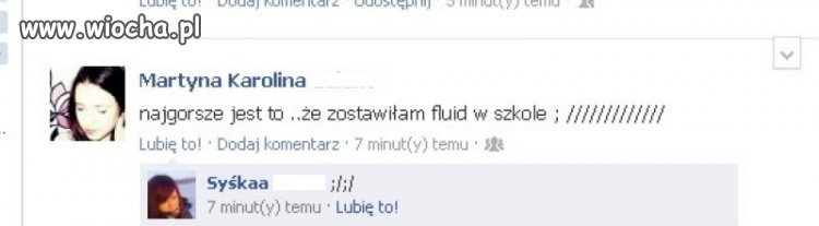 Dzisiejsze gimnazjalistki...