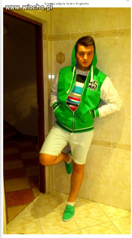 Lans na bluze i trampki