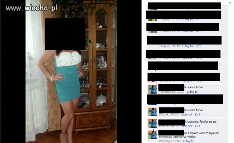 "Słodkie" komentarze pana po 40