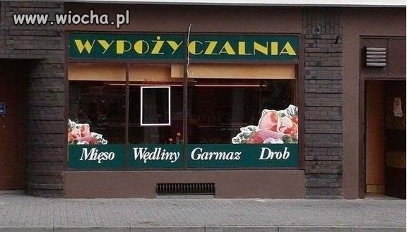 "Wypożyczalnia mięsa"