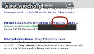 Szkola dla "mlodzierzy"
