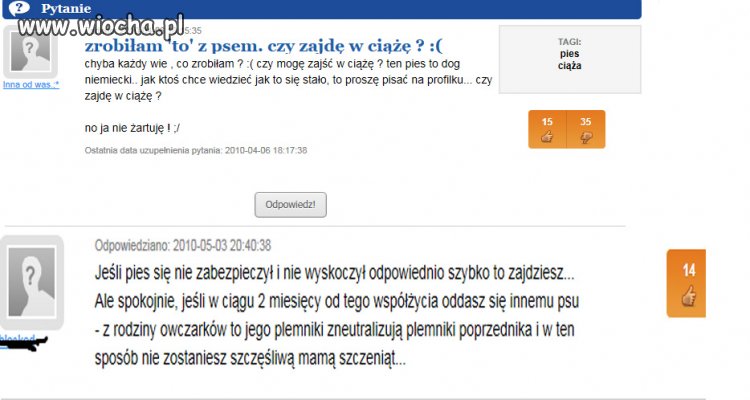 Załamuje mnie... 
