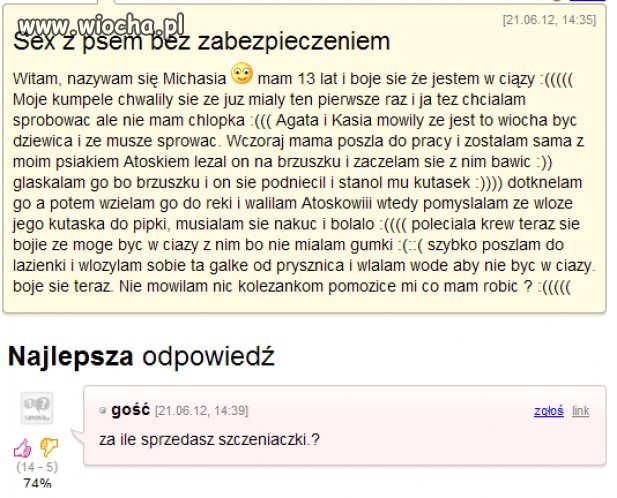 Głupota ludzka nie zna granic...