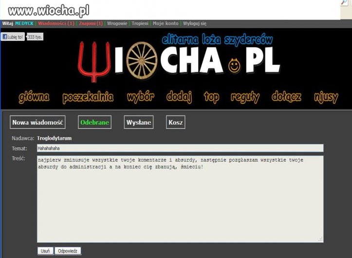 Co to za pomyleniec...