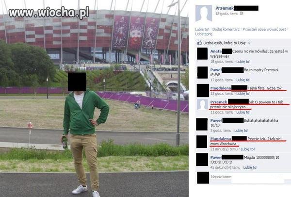 Nie każdy zna stadiony 