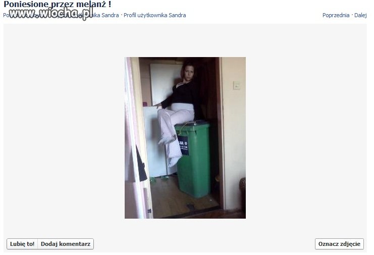 Poniesione przez melanż!