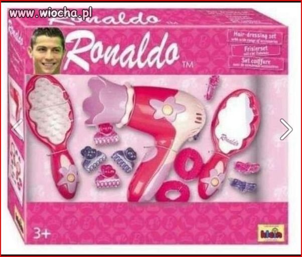 Zestaw do układania włosów "Ronaldo" 