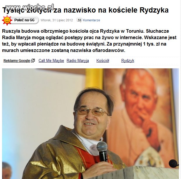 Jestem ciekaw ...