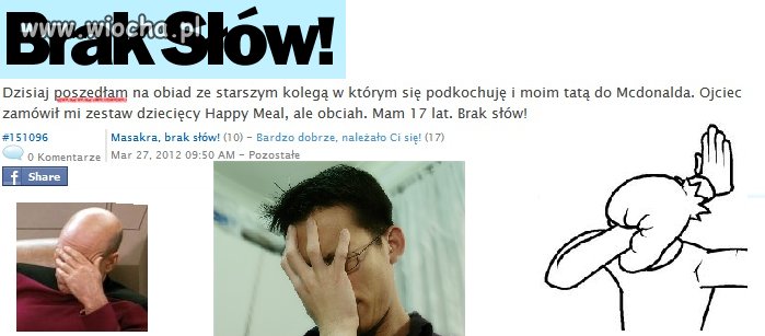 Brak słów.