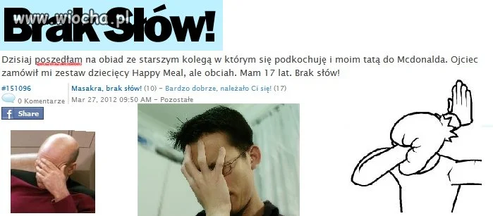 Brak słów.