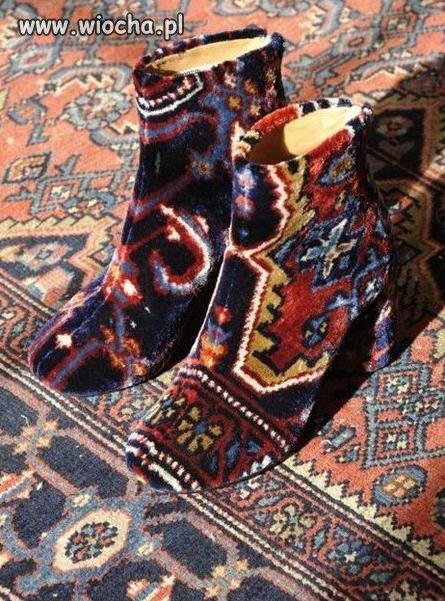 Stary dywan + stare buty
