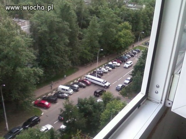 No to zaparkował 