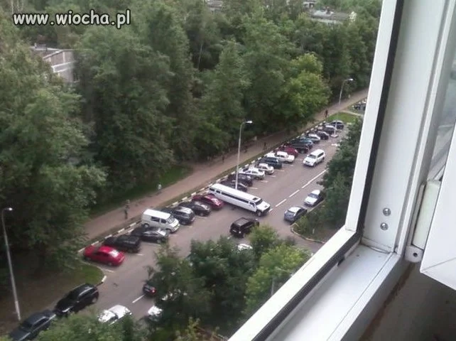 No to zaparkował 