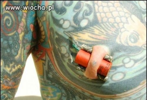 Dobra , tunele w ustach , nosach , uszach ...