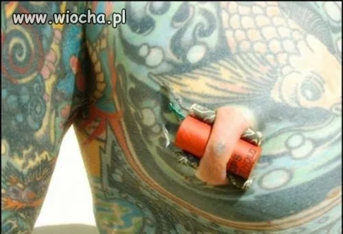 Dobra , tunele w ustach , nosach , uszach ...