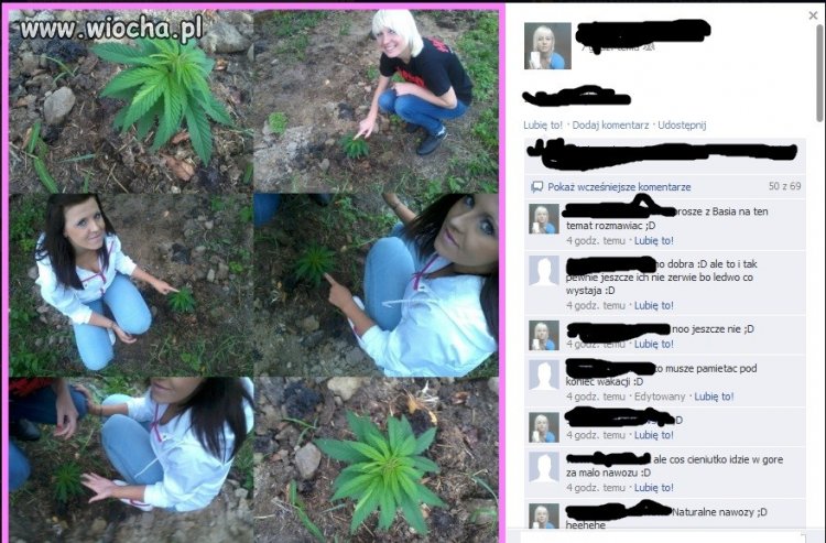 Nie ma to jak zdjęcie z pokrzywą