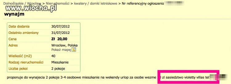 Sąsiedztwo Violetty Villas