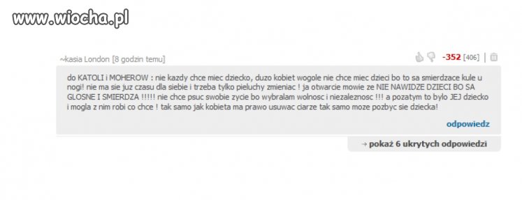 Komentarz na ... odnośnie Kasi W.