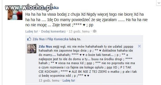 Szpan na facebooku