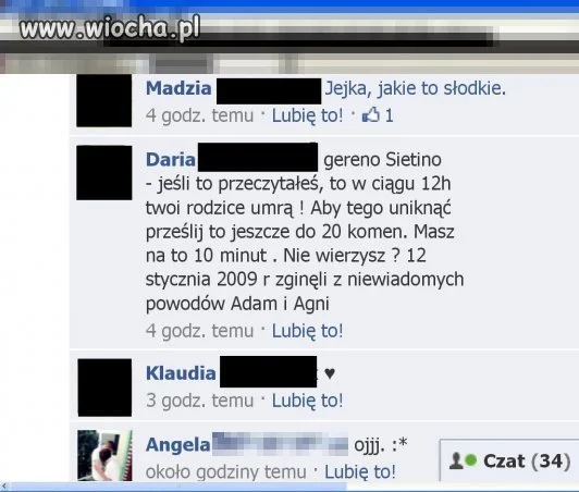 Łańcuszki w stylu NK