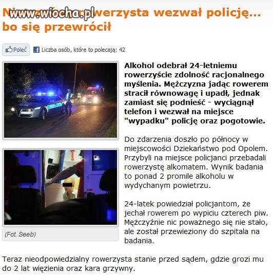 Rowerzysta - Debil