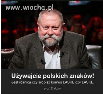 Używać polskie znaki.
