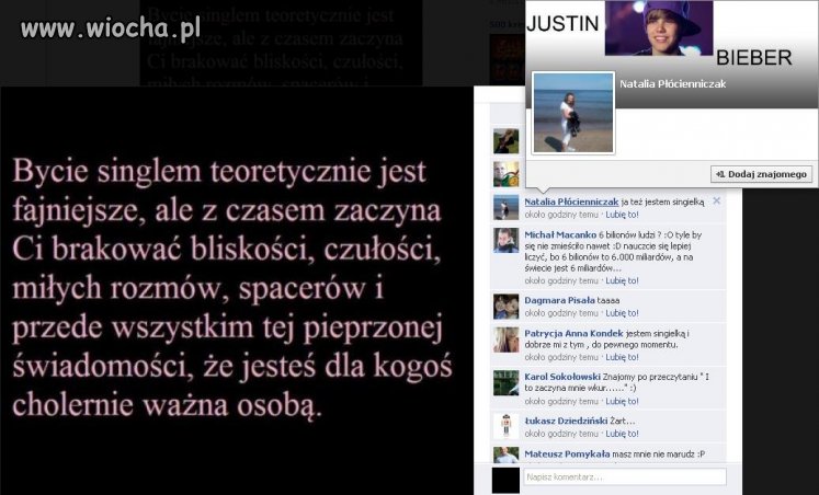 Jest singielką