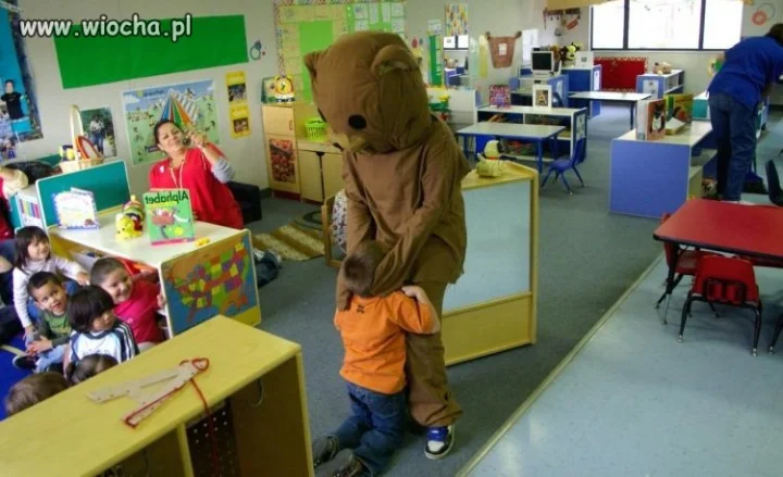 Dzieci lubią misia...
