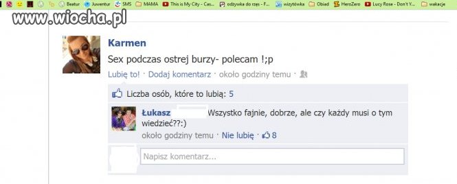 Nie ma to jak fejsbuk