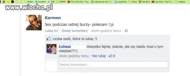 Nie ma to jak fejsbuk