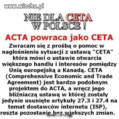CETA w Polsce