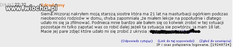 Podniecony brat