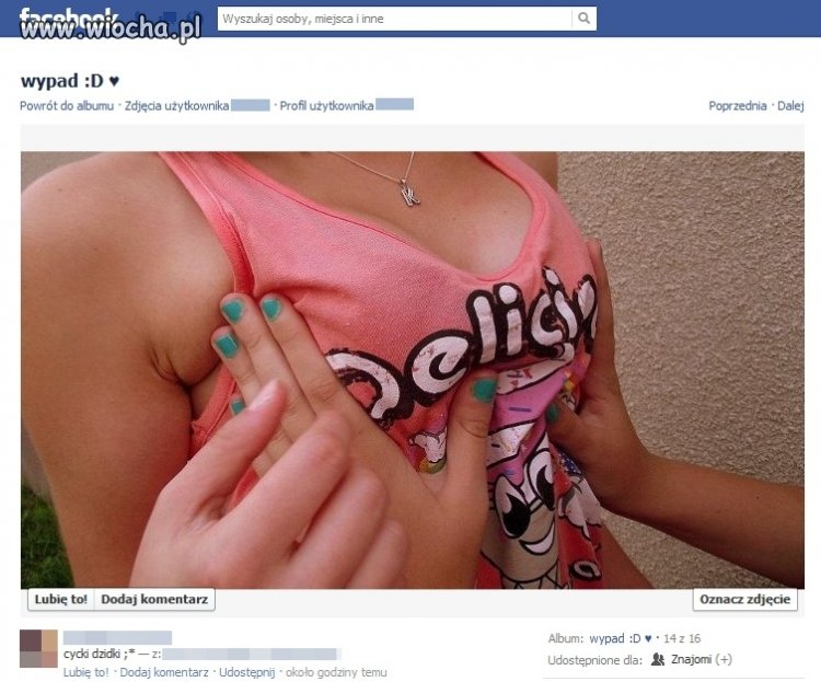 Takie tam macanko na facebooku