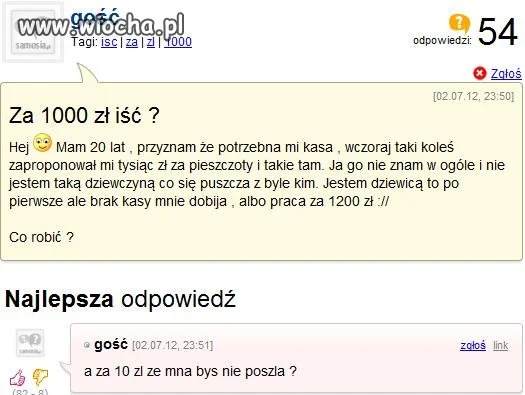 Głupie pytanie i głupia odpowiedź 