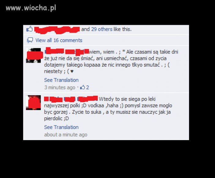 Rozmowa! - 13 letnich dziewczyn... 