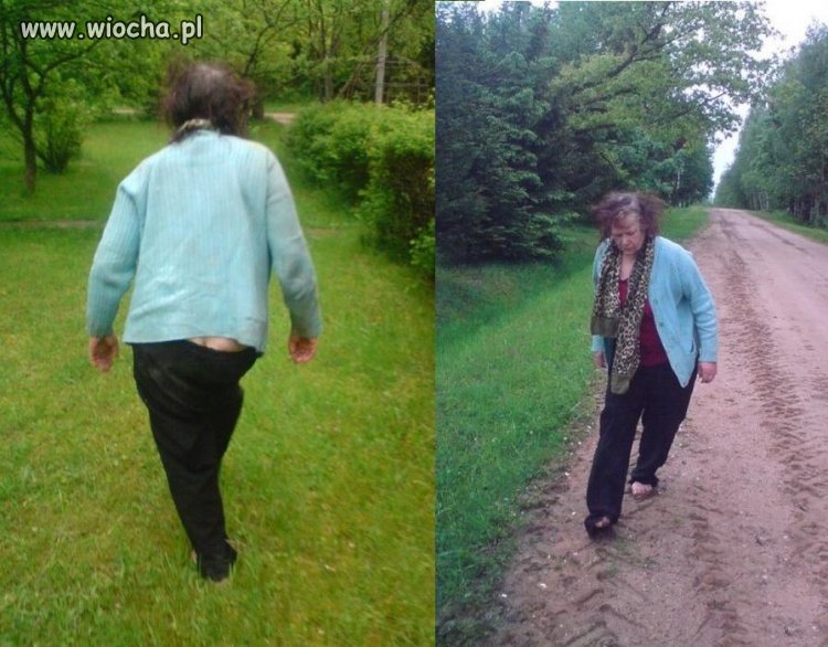 Oj ciężki powrót...