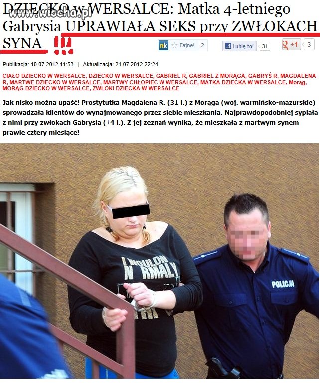 Przy zwłokach syna...uprawiała sex!!!