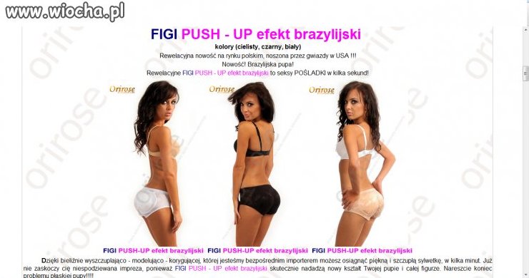 Ciekawe co jeszcze zrobią push up?