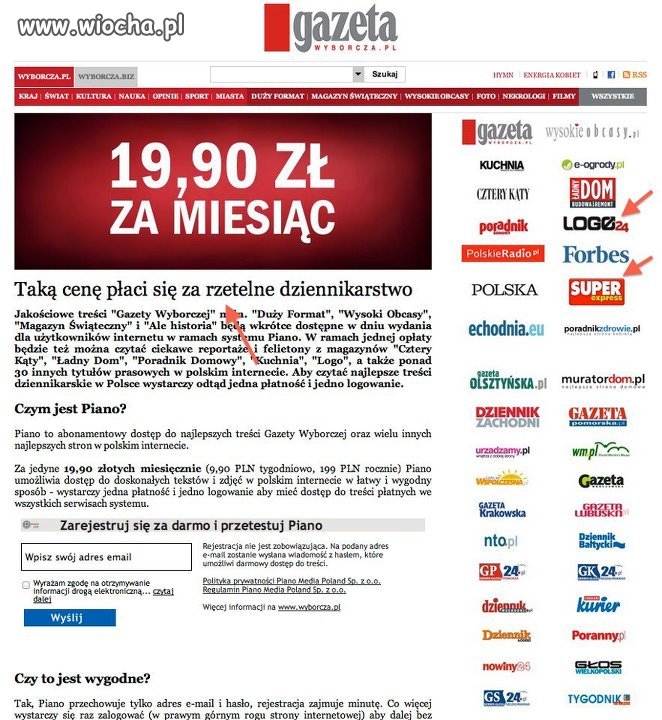Rzetelne dziennikarstwo za 19,90 PLN