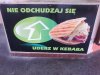 Szyld przy jednym z podlaskich kebabów.