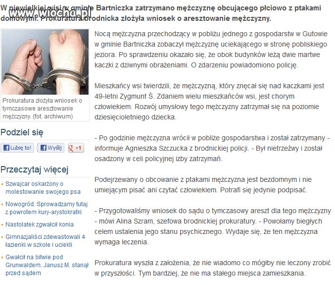 Biedne zwierzęta