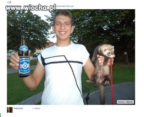 Nie wiem z czego się tak cieszy...