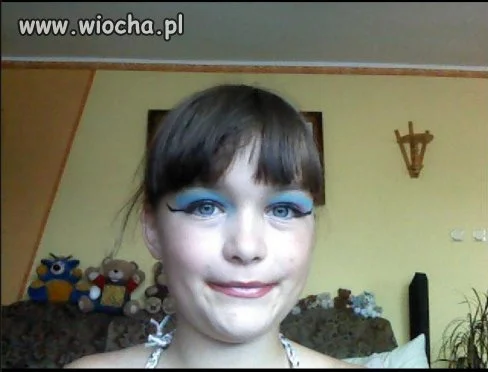 Nieudany makijaż... 