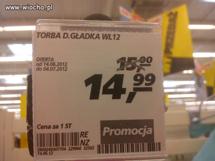 Takie przeceny...