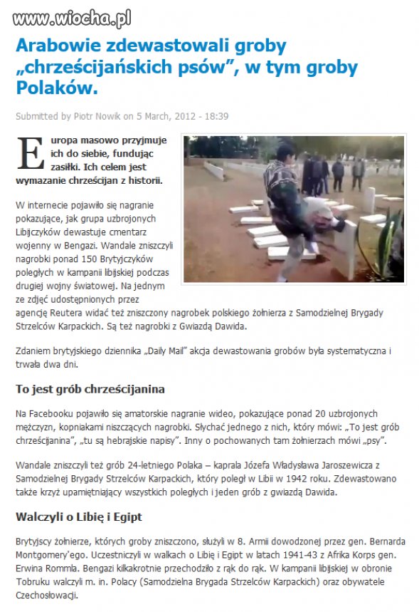 Polacy I Anglicy walczyli o ich kraj z nazistami