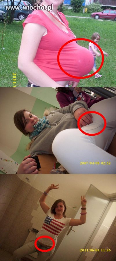 15 lat - udawanie, że jest się w ciąży robienie 