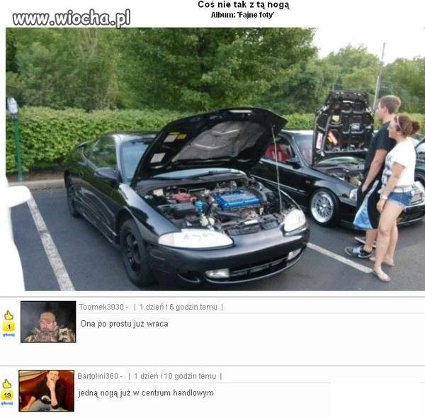 Problemowa noga